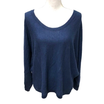 Suéter Jersey Feel The Piece Cachemir Mujer Talla Única Azul Acogedor Calce Suelto  Foto 1 de 4