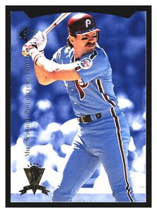 1995 Upper Deck SP Die Cut #4 Mike Schmidt   Philadelphia Phillies   Baseball