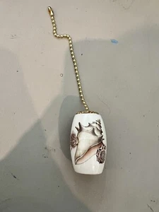Shells Ceramic Ceiling Fan Pull - Picture 1 of 5