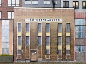 *O Scale Scratch Built Industrial #4D Factory Building Front/Flat, MTH Lionel* - Bild 1 von 9