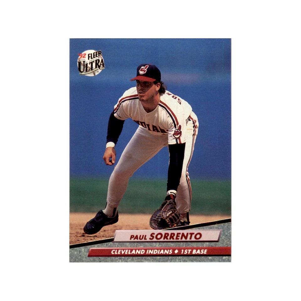 1992 Fleer Ultra Paul Sorrento Baseball Cards #357 - Image 1 of 3