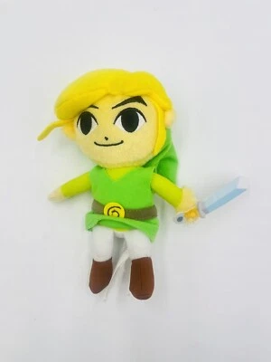 Мир Nintendo Link 7» плюшевая игрушка Jakks Pacific светло-зеленый костюм мягкая  - Изображение 1 из 3