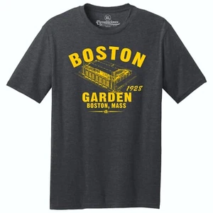 Boston Gardens 1928 Hockey TRI-BLEND Tee Shirt - Boston Bruins - Picture 1 of 3
