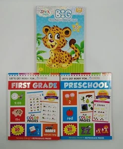 Lot 3 Creative Activity Books For Preschool/First Grade Math Reading Writing New - Picture 1 of 2