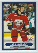 Pauli Levokari 2003-04 Syracuse Crunch (AHL)