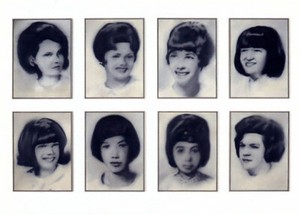 Gerhard RICHTER, Acht Lernschwestern, Postkarte, postcard, carte postale