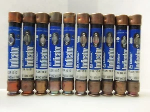 Nice Lot Littelfuse FLSR 10 ID Amp Fuses FRS-R RK5 600 Volt Indicator - Picture 1 of 3