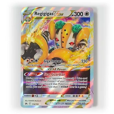 Regigigas V CRZ 113  Pokemon TCG POK Cards