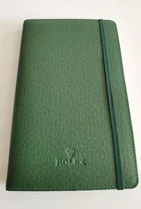 Agenda Rolex nuova in pregiata pelle verde raro - Foto 1 di 6