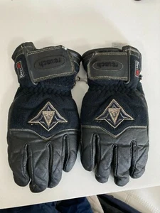 Reusch Vintage Ladies Gore Wind Stopper Thinsulate Ski Gloves, Black, Medium - Picture 1 of 2