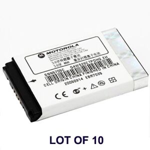 10 Motorola SNN5705C OEM Battery Lot for NNTN4655 i355 i930 i530 i275 i88 i60c