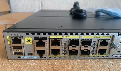 CISCO ISR4431-V/K9 DUAL 4-Port Gigabit Voice ROUTER  PVDM4-64 - Image 1 of 4