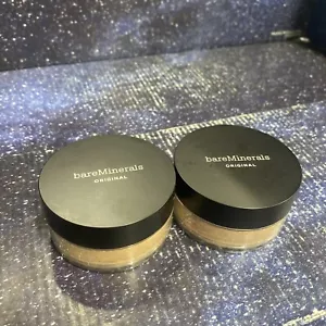 2X BareMinerals Foundation Broad Spectrum SPF 15 - 03 Fairly Light 8g / 0.28 Oz - Picture 1 of 3