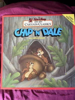 Disney’s Chip ‘N’ Dale Cartoon Classics, Vol. 1 -laserdisc  - Image 1 of 2