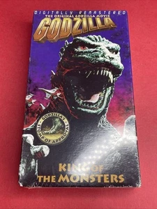 Godzilla King Of The Monsters VHS New Sealed - Foto 1 di 7
