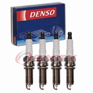 4 pc Denso Spark Plugs for 2011-2014 Hyundai Sonata 2.4L L4 Ignition oj - Picture 1 of 5