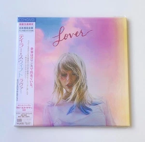 Taylor Swift - Lover [CD+DVD] (NEW) / JAPAN mini LP 7" Paper Sleeve with Obi - Picture 1 of 7