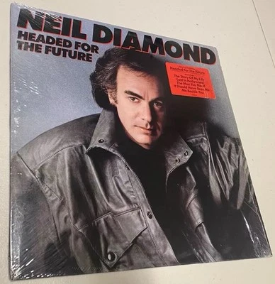 Neil Diamond Headed For The Future Vinyl LP EX/NM 1986 Original Album In Shrink - Image 1 of 4