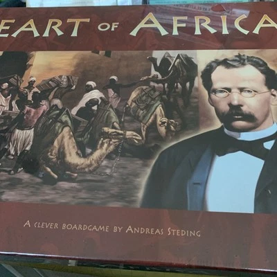 Heart of Africa Board Game A Clever Board Game by Andreas Steding SEALED - Image 1 of 4