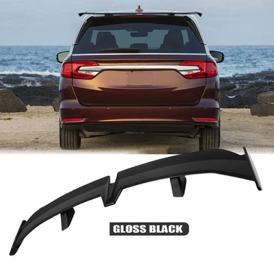 55" Rear Car Trunk Spoiler PRO Racing Rear Wing Gloss Black For Honda Odyssey Foto 1 de 4