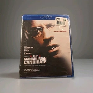 The Manchurian Candidate (Blu-ray, 2004) New Sealed Denzel Washington Meryl Stre - Bild 1 von 5