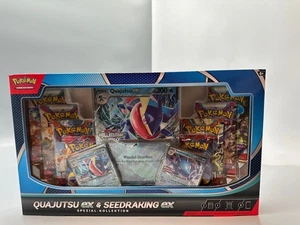 Pokemon Quajutsu ex & Seedraking ex Special Kollektion - Picture 1 of 4