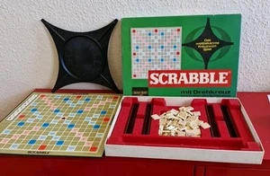 Scrabble 26022 mit Holz-Buchstaben - guter Zustand - Vollständig - Bild 1 von 2