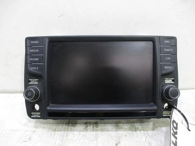 Tela de exibição de informações Volkswagen Golf 2016 com navegação 5G0919606B fabricante de equipamento original - Imagem 1 de 4