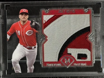 2017 Topps Museum Collection Momentous Material Patch Relics Joey Votto 4/5 - Image 1 of 2
