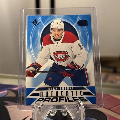 2020-21 SP Ice Hockey Nick Suzuki RC Montreal Canadians Card#AP-10 - Image 1 of 2