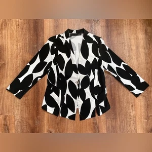 Porto San Francisco womens blazer jacket size 2 artsy button minimalist - Picture 1 of 9