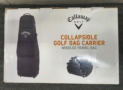 Bolsa de golf plegable Callaway Golf Club Travel Carrier Roller LIMPIA Foto 1 de 4