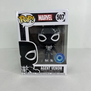 Funko Pop! Agent Venom 507 Pop in a Box Exclusive Spider-Man Marvel Comics Vinyl - Picture 1 of 11