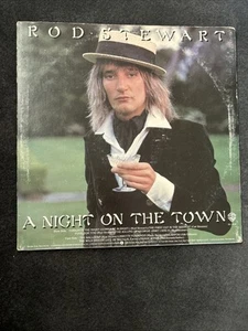 Rod Stewart ~ A Night on the Town Vinyl LP 1976 - VG+ First Pressing - Picture 1 of 8