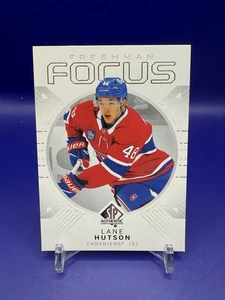 2024-25 Upper Deck SP Authentic Freshman Focus Lane Hutson FF-38 - Bild 1 von 2