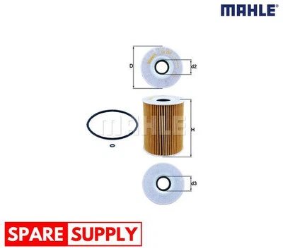OIL FILTER FOR MCLAREN MERCEDES-BENZ MAHLE OX 254D1 - Image 1 of 4