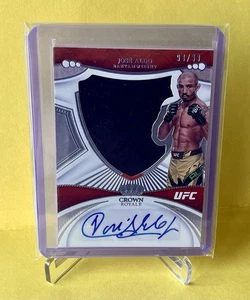 2023 Panini Chronicles UFC - Crown Royale Silhouettes Jose Aldo #SL-JAD /99 AU - Picture 1 of 3