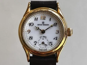 Revue Thomment GT.1885 Sub-Dial Lady Watch Manual Winding Skelation Swiss Made - Picture 1 of 9