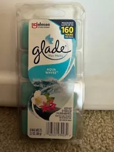 Glade Wax Melts Aqua Waves, 8 Total Wax Melts (1PK) TX - Picture 1 of 3
