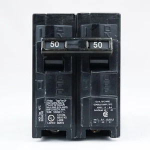 Siemens - Q250 Circuit Breaker 2 Pole 50A 240V - Picture 1 of 7