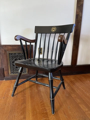 Nichols & Stone Co. Yale Lux Et Veritas Wooden Chair Cover