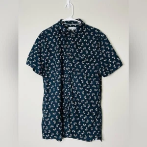 Sovereign Code Men's Button Down Shirt Large SHORT SLEEVE - Picture 1 of 11