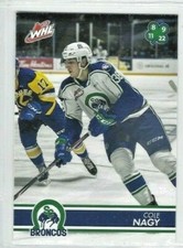 2019-20 Swift Current Broncos (WHL) Cole Nagy
