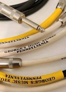 Sound/Flex SwitchCraft Instrument Cables George's Music *preowned* - Picture 1 of 7