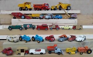 LESNEY - SELECTION OF DIE CAST VEHICLES.