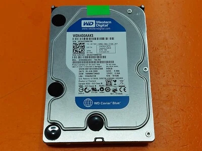 ⭐️⭐️⭐️⭐️⭐️ HDD Hard Drive SATA Desktop 3.5" WD WD6400AAKS-75A7B2 640GB - Image 1 of 3