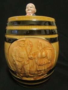 Tobacco Jar Humidor VINTAGE Ceramic - Picture 1 of 7