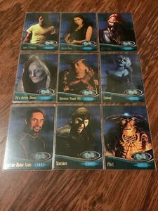 FARSCAPE SEASON 1 TRADING CARDS STARS CHASE CARD SET FS1-FS9 2000 RITTENHOUSE - Picture 1 of 2