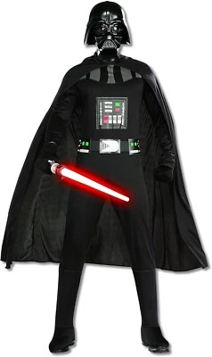 Rubies Star Wars Darth Vader Costume - Men's 165cm-175cm 888003 Black BK New - Image 1 of 4