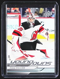 2024-25 Upper Deck Series 2 Isaac Poulter Rookie #494 - New Jersey Devils Young - Picture 1 of 3
